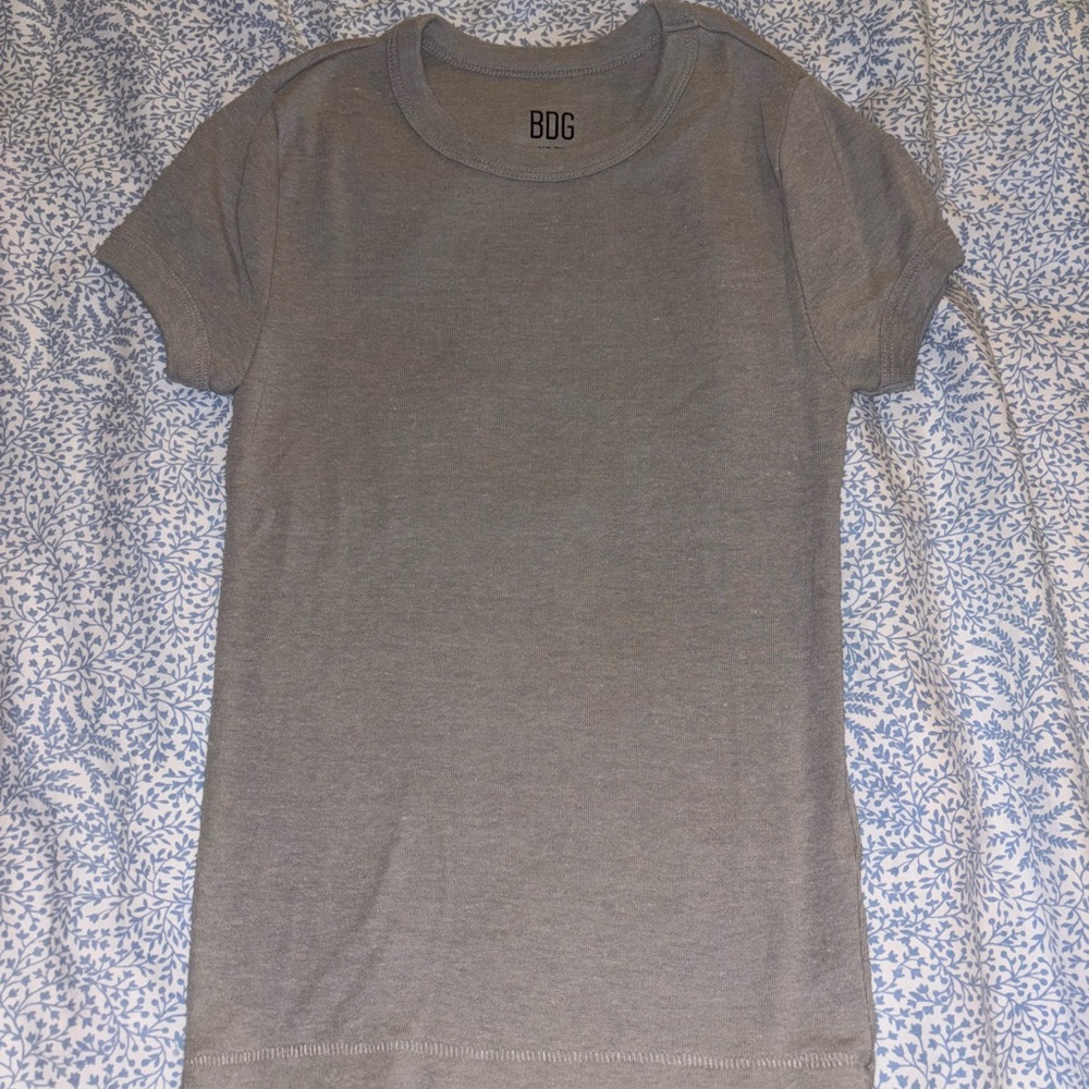 BDG Heather Gray Crew Neck Tee